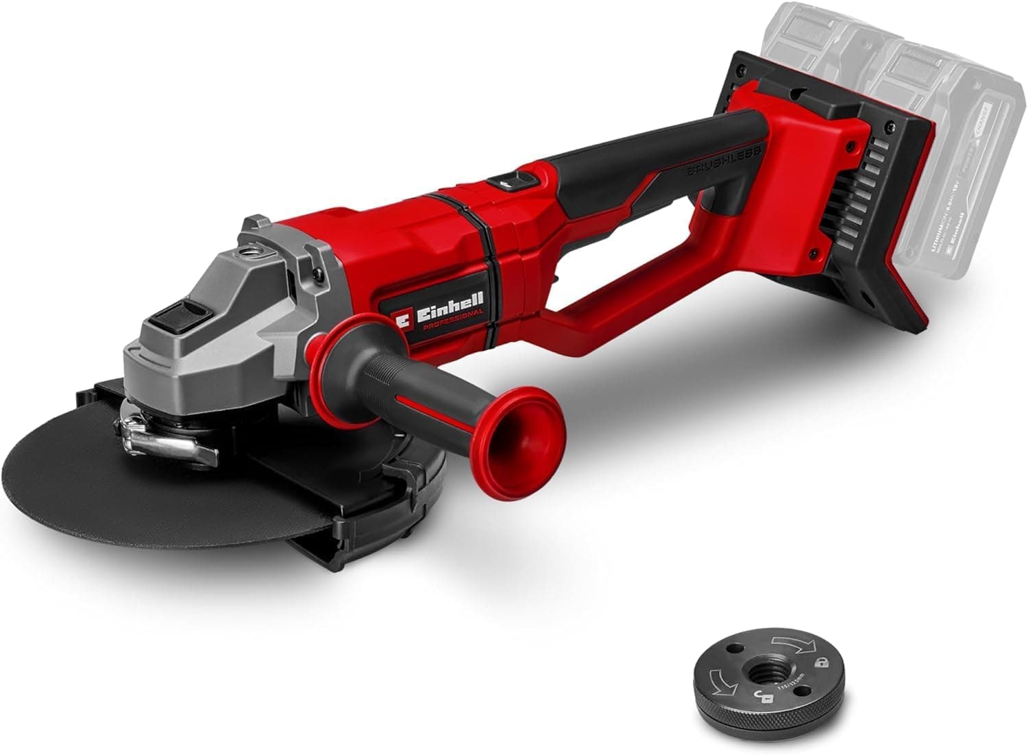 Einhell Professional Akku-Winkelschleifer AXXIO 36/230