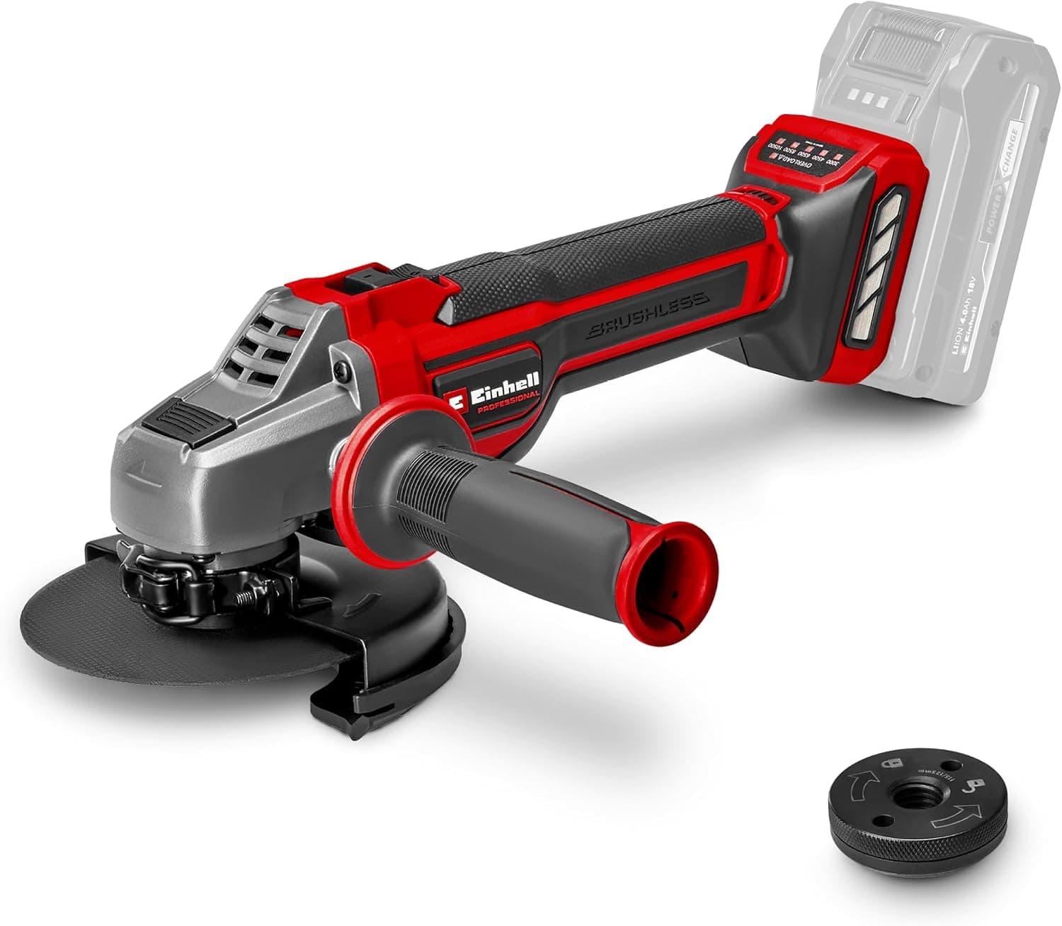 Einhell Professional Akku-Winkelschleifer TP-AG 18/125 CE Q