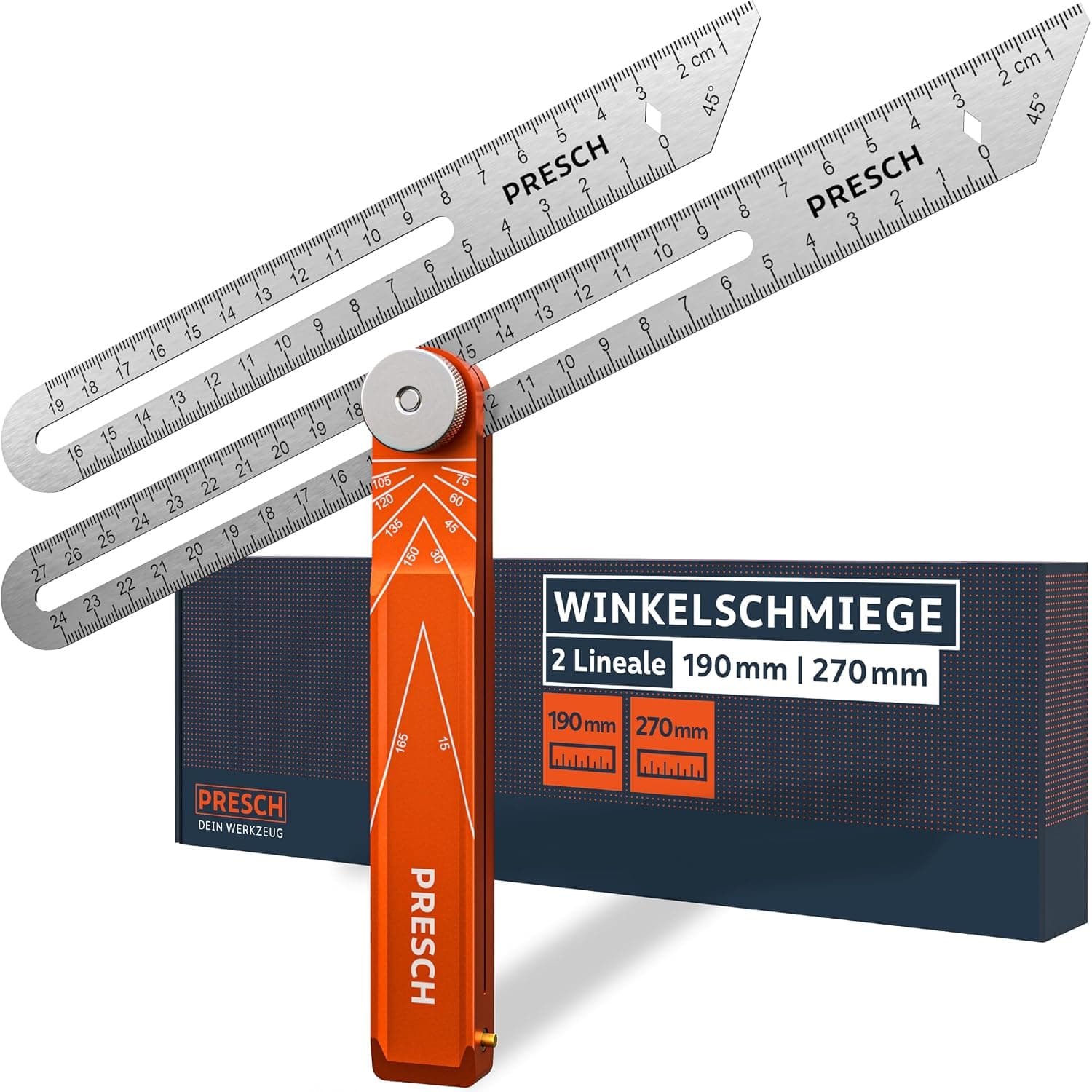 Presch Winkelschmiege inkl. Zusatzlineal