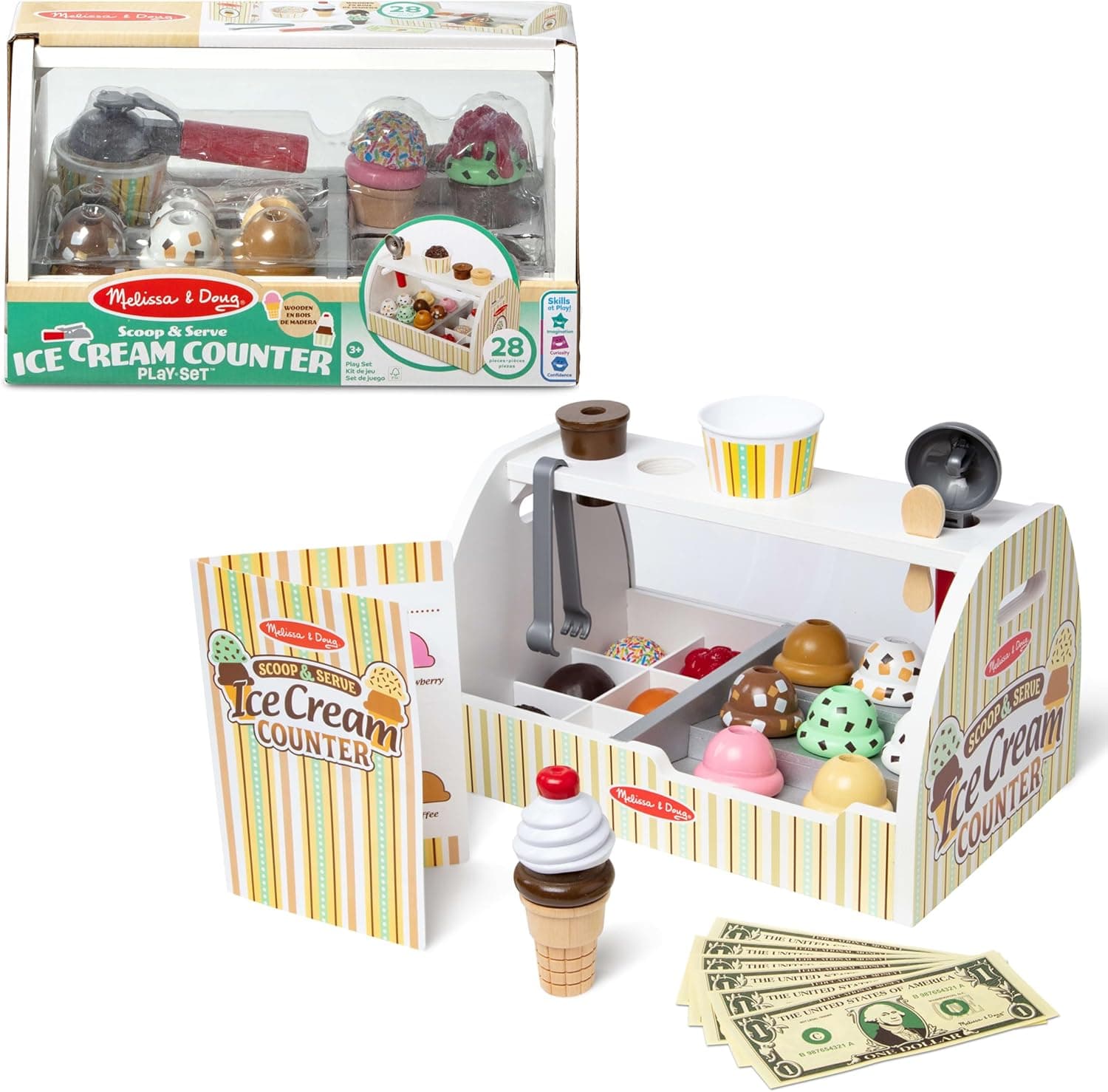 Melissa & Doug - Eisdiele aus Holz
