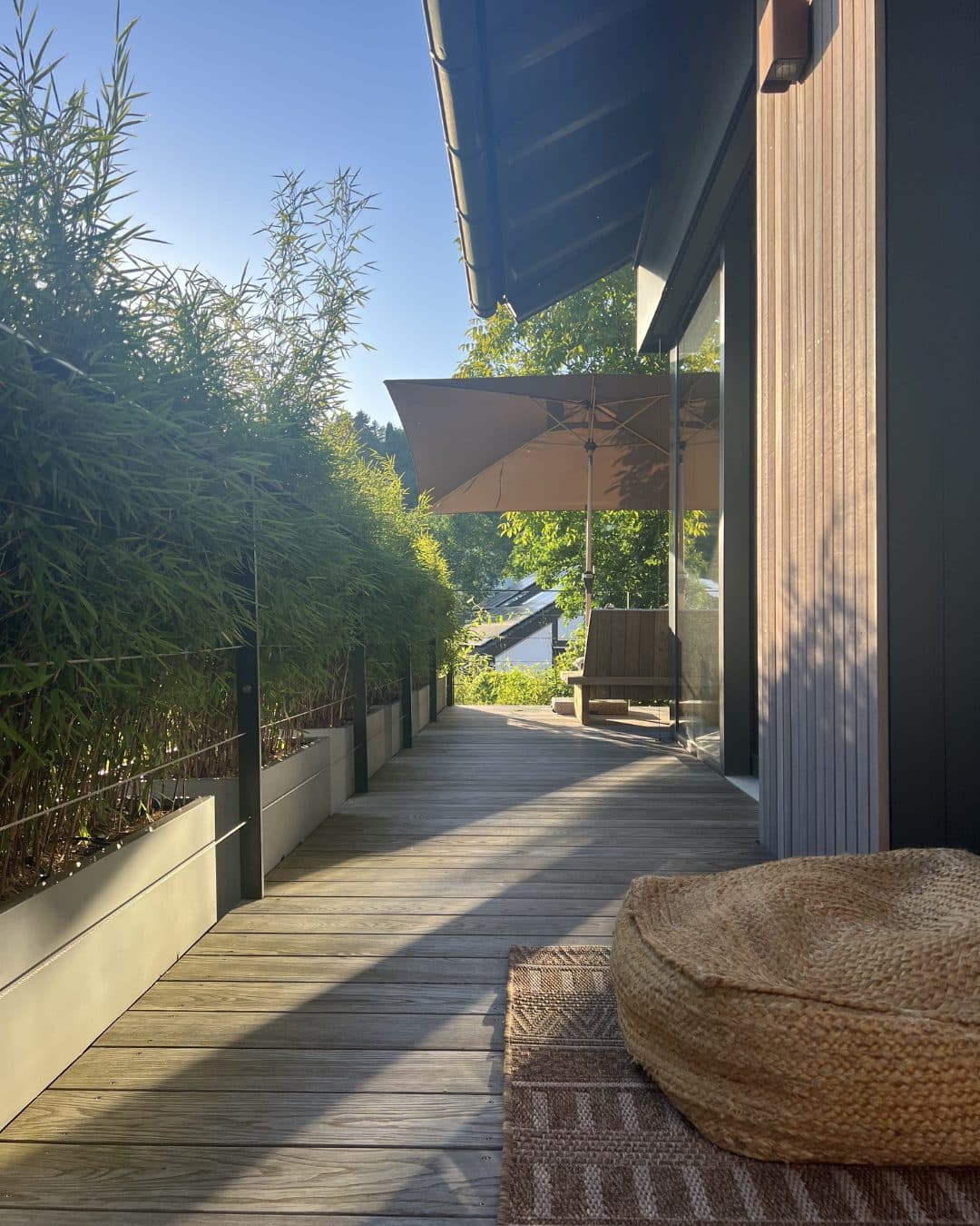 Balkon Pflanztröge