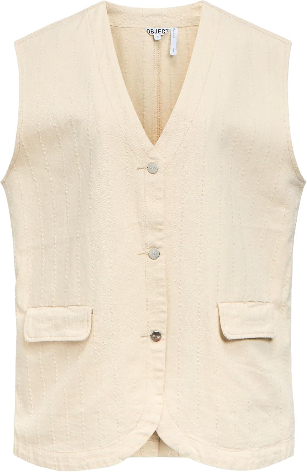 Weste Denim Beige